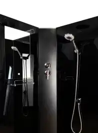 Душевая кабина Niagara Classic 90х90х200 NG-6501-14BK средний поддон, без гидромассажа, 65011434BK