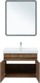 Тумба под раковину Aquanet Оптима 70 дуб рустикальный , 344796