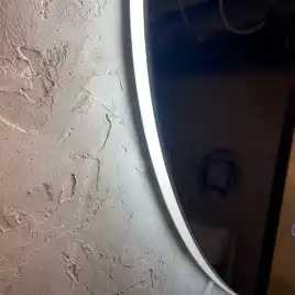 Зеркало с подсветкой AVS Лангано 75x75 см, антипар