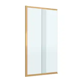 Шторка на ванну CEZARES SLIDER-FIX-VF-11-90/150-C-BORO прозрачное стекло, профиль Брашированное золото