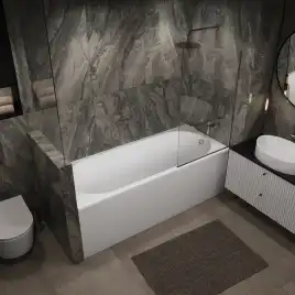 Акриловая ванна 1Marka Vesper 180х80 белая 01весп1880