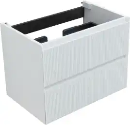 Тумба под раковину Aquanet Альтера 70 белый матовый, подвесная, 337155