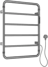 Полотенцесушитель электрический Allen Brau Priority 640х475 7.31000-BN брашированный никель