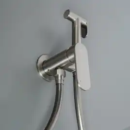 Гигиенический душ со смесителем AVS Beauty оружейная сталь, 811-531-GM