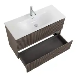 Тумба под раковину BelBagno UNO-MINI-1000-2C-SO-СO подвесная, Бежевый матовый