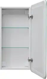 Зеркальный шкаф Aquanet Оптима 40 с LED подсветкой, 357143