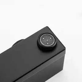 Смеситель для ванны Gappo G3217-6  с коротким изливом, Черный матовый