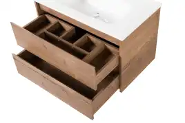 Тумба под раковину BelBagno KRAFT-800-2C-SO-RT подвесная Rovere Tabacco