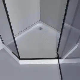 Душевой уголок Niagara Eco 100х100 NG-010-14DT низкий поддон 13 см стекло ТОНИРОВАННОЕ