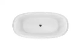 Акриловая ванна CEZARES CZR-LUX-CENTRAL-170-82-58-MATT