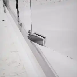 Душевой уголок Azario 100х100 AZ-L47-100-MGR-CL, профиль графит матовый, стекло Прозрачное