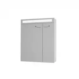 Шкаф зеркальный Dreja Uni 70 99.9002 белый