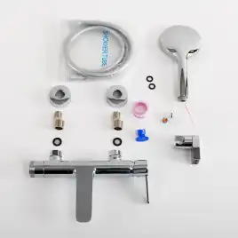 Смеситель для ванны и душа Cezares LUX-VD-01, Хром