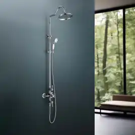 Душевая система Aquatek КЛАССИК AQ2563CR с термостатом, Хром