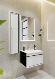 Зеркало Roca Aneto 60 812362000 с подсветкой, сенсорный выключатель, Белый