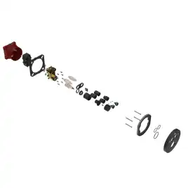 Смеситель для душа Vincea VSCV-322T-MMB встраиваемый  двухфункциональный, термостатический, черный