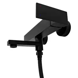 Смесители для ванны AVS Cube 811-211-MB, черный матовый