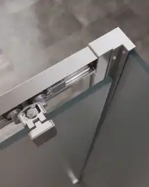 Душевой уголок CEZARES MOLVENO-AH-11-150/90-P-Cr стекло Матовое рифленая, профиль Хром