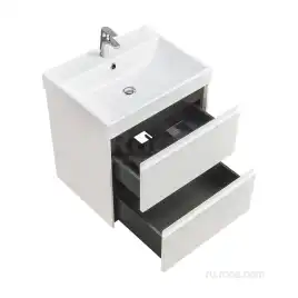 Тумбы под раковину Roca Ona 60 A857613509 подвесная, цвет, Белый матовый