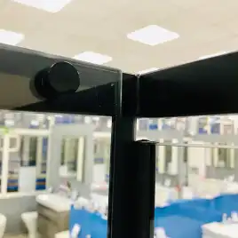 Душевой уголок AVS Фаворит 120x90 профиль черный матовый, стекло прозрачное, 803-0025-195-1290-BM-T
