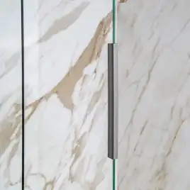 Шторка на ванну AVS Слайдер Плюс 80 см профиль оружейная сталь, стекло прозрачное, 803-0011-150-82-WS-T