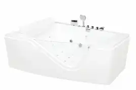 Акриловая ванна Gemy G9056 K L 170х130 с гидромассажем, левая