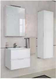 Зеркало-шкаф Aquanet Алвита 70 белый 184038