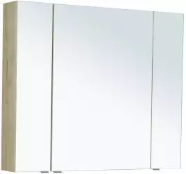 Зеркальный шкаф Aquanet Алвита New 100 дуб веллингтон белый 277545