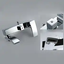 Душевая система Gappo G2407 с поворотным изливом, Хром