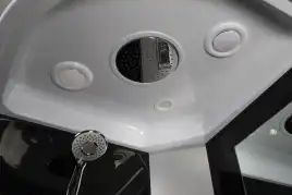 Душевая кабина Niagara Classic 90х90х215 NG-3501-14F(NG-3517-14) средний поддон, с гидромассажем, 35011434F