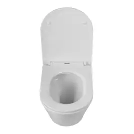 Подвесной унитаз CEZARES LINER CZR-3808-53-TH-TOR/SC, со смывом TORNADO, с сиденьем микролифт