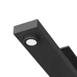 Смеситель для накладной раковины Cezares SLIDER-LC-NOP-W0, Черный матовый