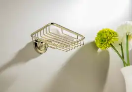 Мыльница для ванной Aquatek Классик AQ4533PG, Золото глянцевое