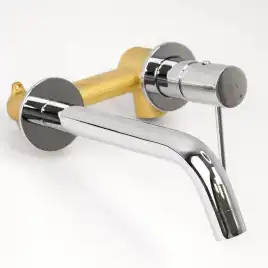 Смеситель для раковины AVS Slimmer 811-102-CR встраиваемый, с внутренней частью, хром