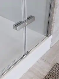 Душевая кабина BelBagno UNO-CAB-A-1-90-C-Cr-Bi-TOP-R, правая, профиль хром