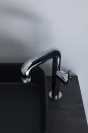 Смеситель для накладной раковины Allen Brau Reality 5.32002-00, однорычажный, высокий, Хром