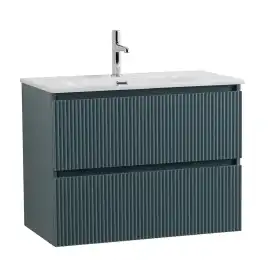 Тумба под раковину BelBagno UNO-MINI-700-2C-SO-AO подвесная, Голубой Матовый