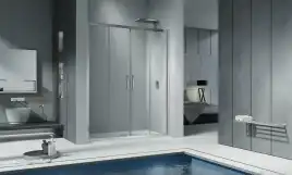 Душевая дверь Good Door Cofe WTW-TD-150-C-CH, КФ00032, профиль Хром, стекло Прозрачное