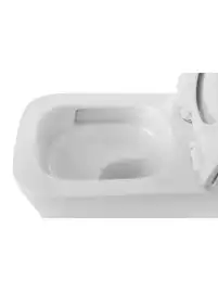 Унитаз подвесной BelBagno KRAFT-TOR BB7106CH-TOR/SC безободковый с сиденьем и смывом TORNADO