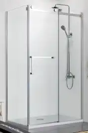 Душевой уголок Azario Vancouver 120х80х200 AZ-NKF1131 R 800 профиль Серебро, стекло Прозрачное