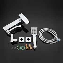 Смеситель для ванны Gappo G3207 с коротким изливом, Хром