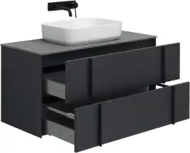 Тумба под раковину Allen Brau Reality 100 1.32007.AM антрацит матовый