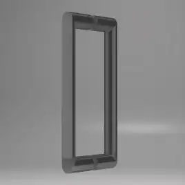 Душевая дверь Vincea Dice 160 VDS-4D160CLGM, раздвижная, профиль вороненая сталь, стекло прозрачное