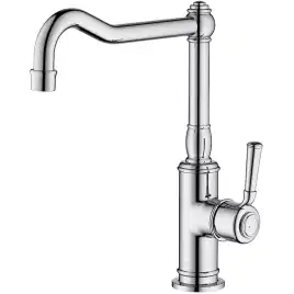 Смеситель для кухни Aquatek Классик AQ1580CR поворотный излив, Хром