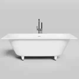 Ванна Salini ORNELLA AXIS KIT 170х75 103513M из материала S-Sense, Белая матовая
