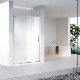 Душевая дверь Vincea Como-N 130 см, VDS-4CN130CL, профиль Хром, стекло Прозрачное