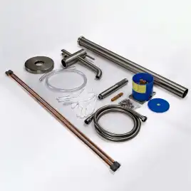 Смесители для ванны AVS Slimmer 811-112-GM напольный, оружейная сталь