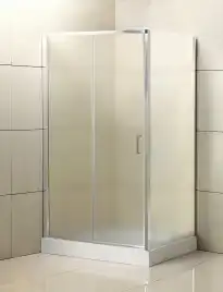 Душевой уголок BelBagno UNO-195-AH-1-120/90-P-Cr профиль Хром стекло Рифленное