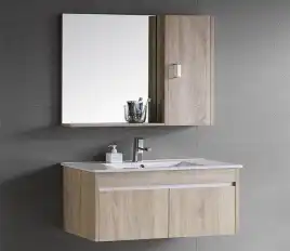 Умывальник CeramaLux YJ807-100 1050х465х165 Полувстраиваемая цвет Белый