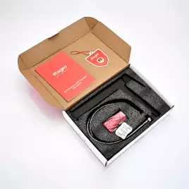 Смеситель для раковины Raglo R30.15.06 высокий, Черный матовый